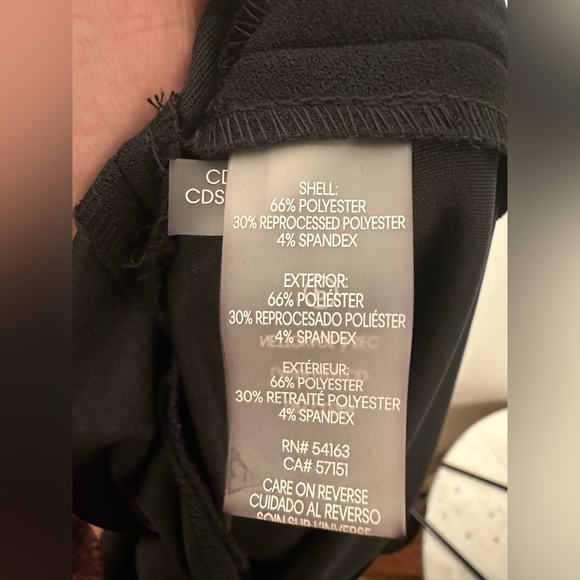 NWT Calvin Klein Bell Sleeved Black Midi Dress, Size 4 - Picture 9 of 10